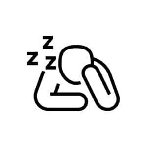 Have A Little Nap Line Icon