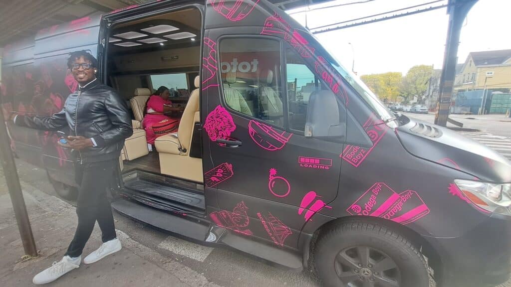 Mercedes-Benz Sprinter JetVan turned into a Bodega Boyz mobile office